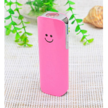 Smile Face Power Bank Portable for All Smart Phone with LED Torch